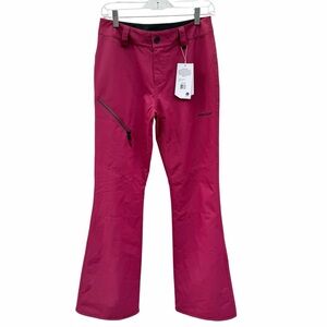 NWT Volcom Hallen Pant magenta ski snowboard Slim Fit Insulated 10KMM Small